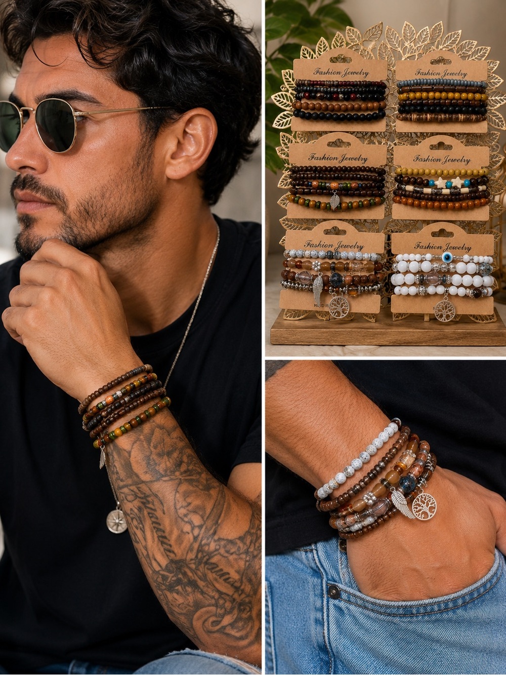 6 Sets 36 Pieces 

Y.E.A. – Your Energy Attracts Bracelet Collection ✨
